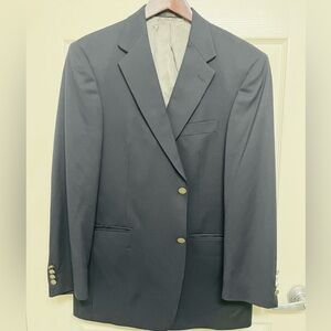 Hart Schaffer Marc Classic Dark Blue Men's Sports Jacket,size 42R